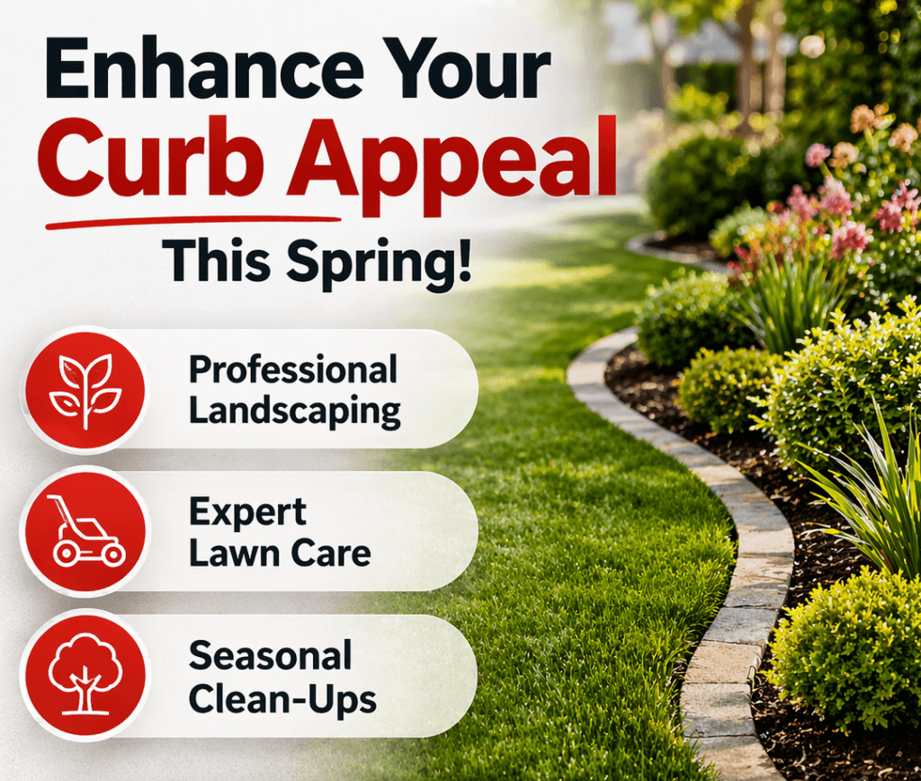 Cedar Valley landscaping, Cedar Falls and Cedar Valley featuring a clean, well-maintained lawn and outdoor space.