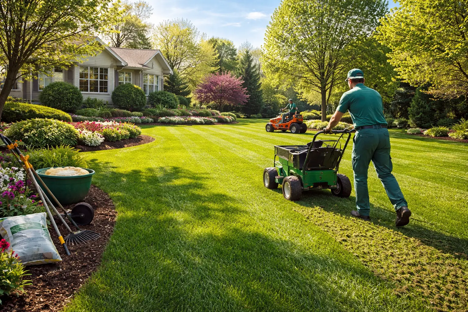 Cedar Valley lawn care seasonal lawn maintenance